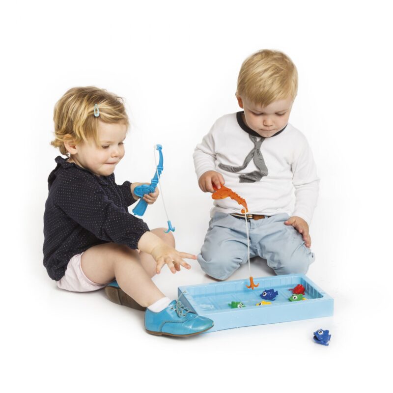 Horgászjáték színes halacskákkal - 2. Kép