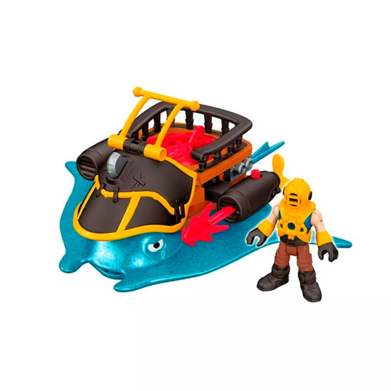 Imaginext: Kalózos játékszett - Mega cápa ágyúval - 2. Kép