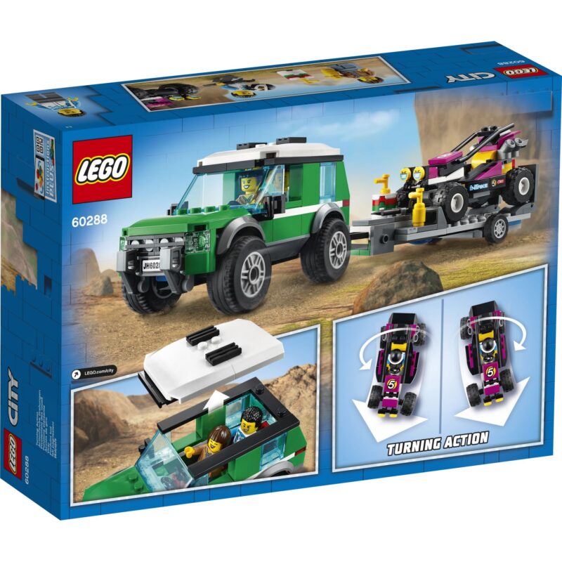 LEGO City: Great Vehicles Verseny homokfutó szállítóautó 60288 - 3. Kép