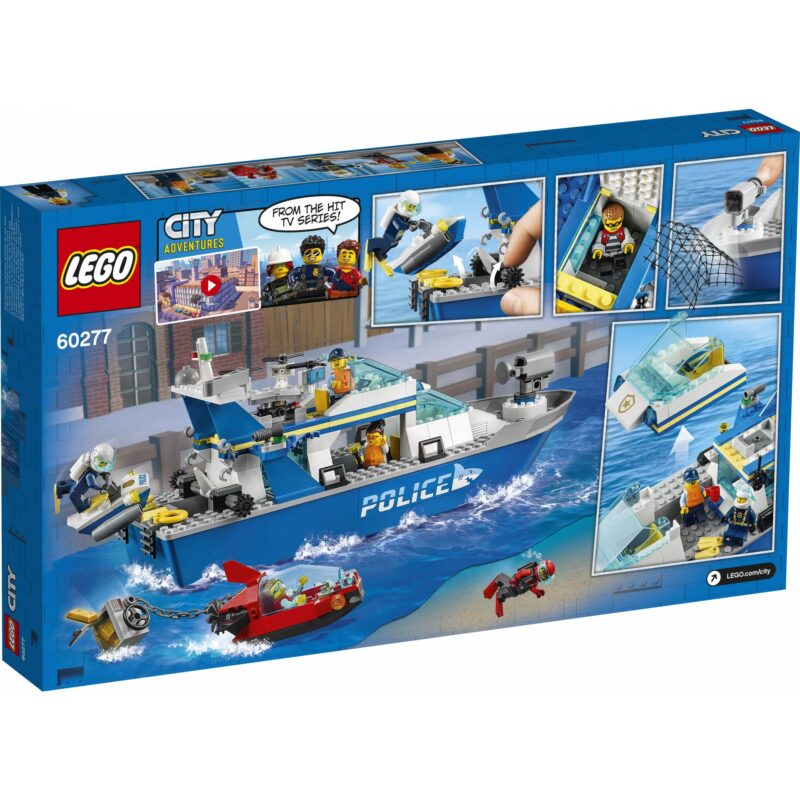 LEGO City: Police Rendőrségi járőrcsónak 60277 - 3. Kép