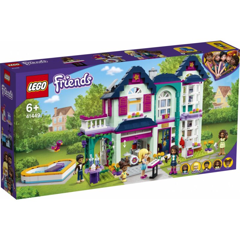 LEGO Friends: Andrea családi háza 41449 - 1. Kép