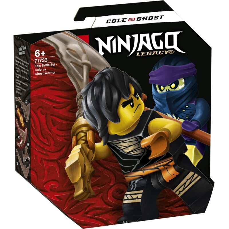 LEGO Ninjago: Hősi harci készlet - Cole vs Kísértetharcos 71733 - 1. Kép