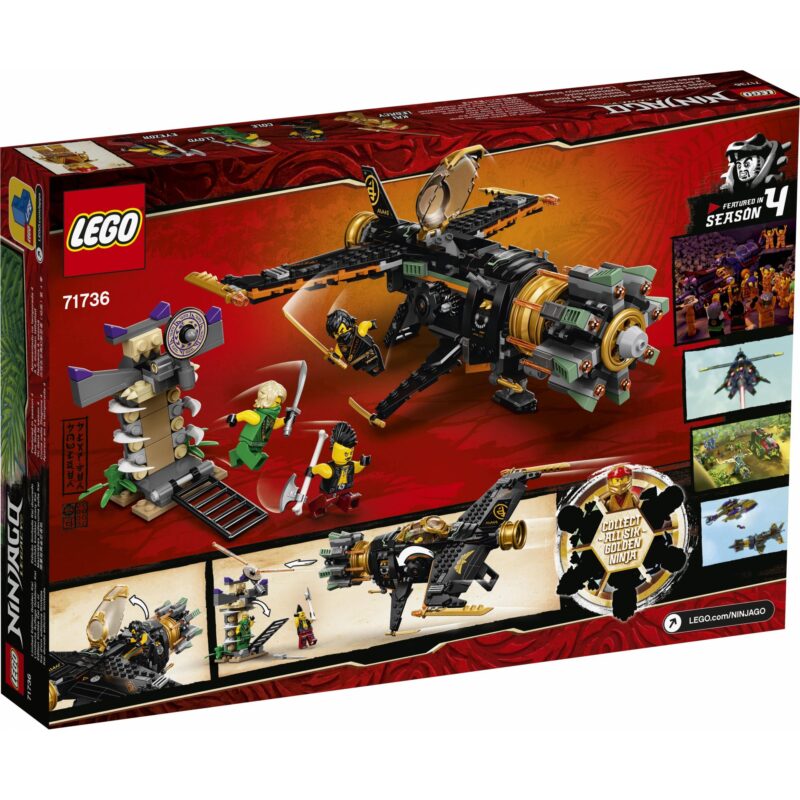 LEGO Ninjago: Sziklaromboló 71736 - 3. Kép