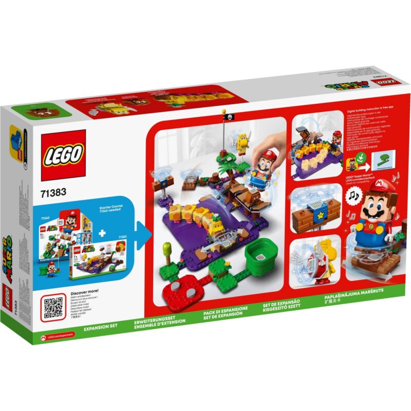 LEGO Super Mario: Wiggler Mérgező mocsara kiegészítő szett 71383 - 3. Kép