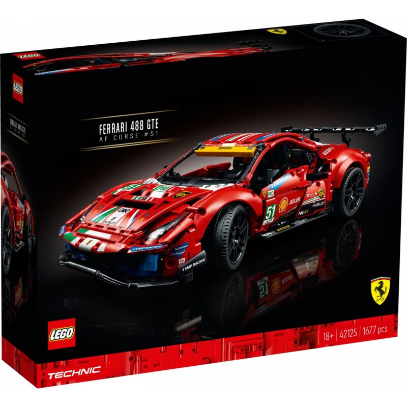 LEGO Technic: Ferrari 488 GTE 42125 - 1. Kép