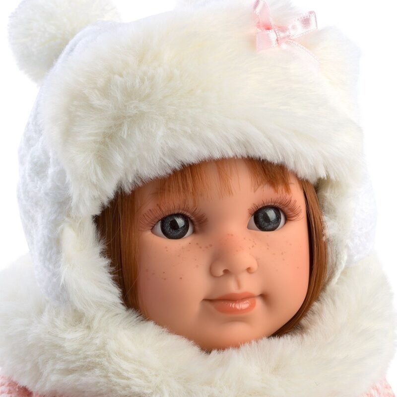 Llorens: Nicole baba barack színű ruhában - 35 cm - 2. Kép