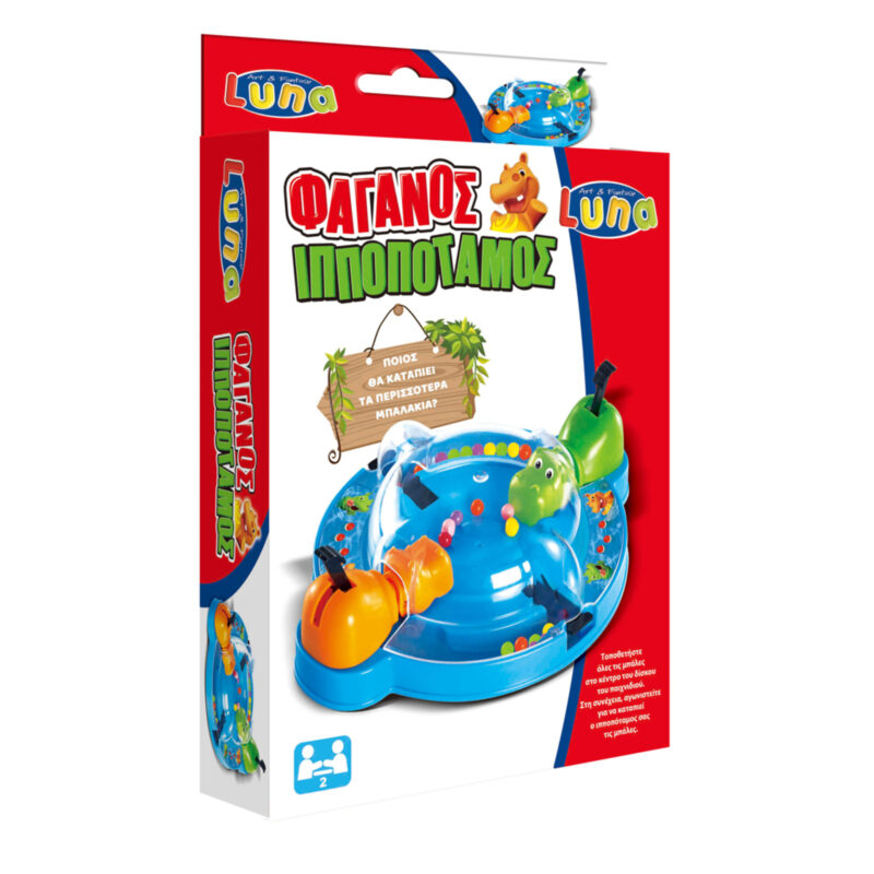 Luna: Hippo golyófaló társasjáték - 1. Kép