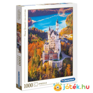 Neuschwanstein Kastély puzzle - 1000 db - Clementoni 39382