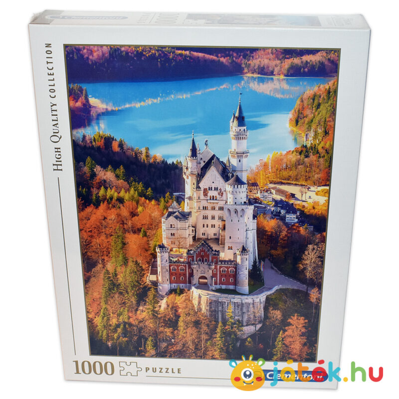 Neuschwanstein Kastély puzzle előről - 1000 db - Clementoni 39382