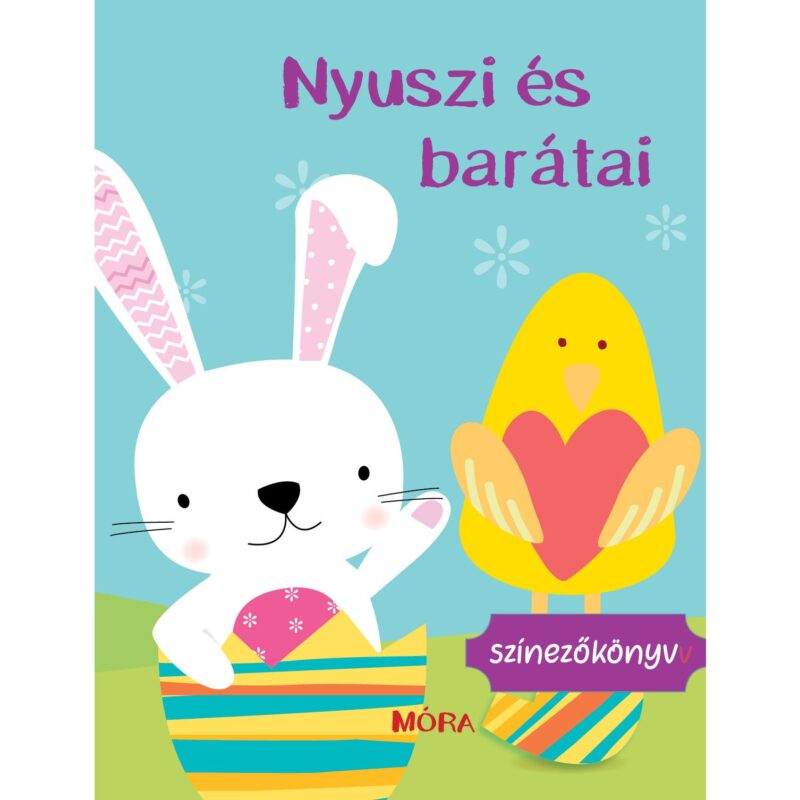 Nyuszi és barátai - Színezőkönyv - 1. Kép