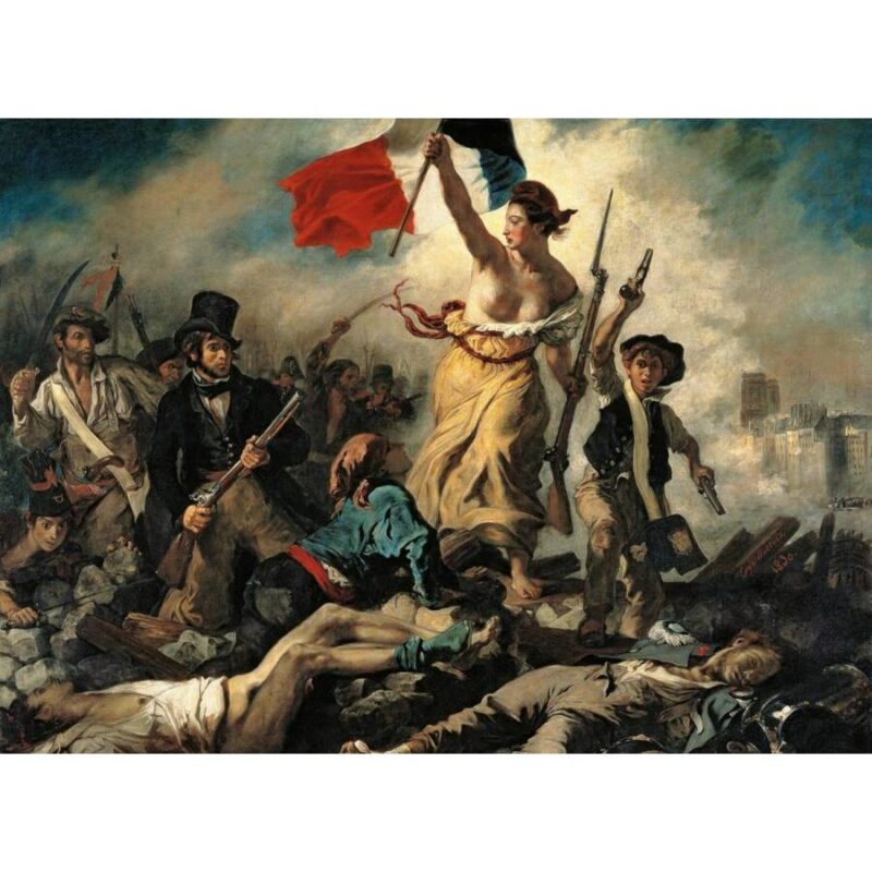 Delacroix: A Szabadság vezeti a népet 1000 db-os puzzle - Clementoni Museum Collection - Image 2