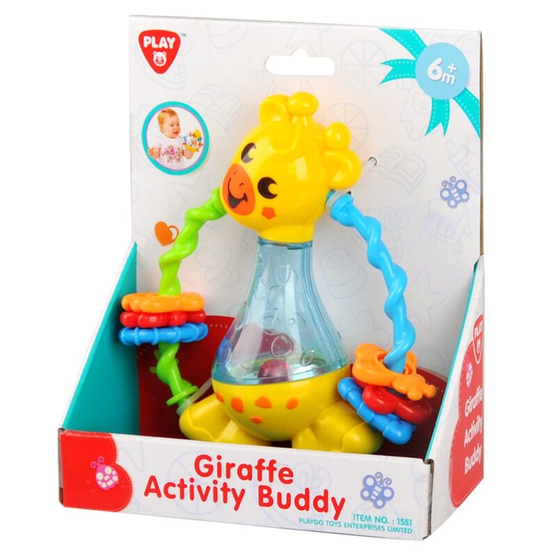 Playgo: Zsiráfos bébi csörgő - 1. Kép