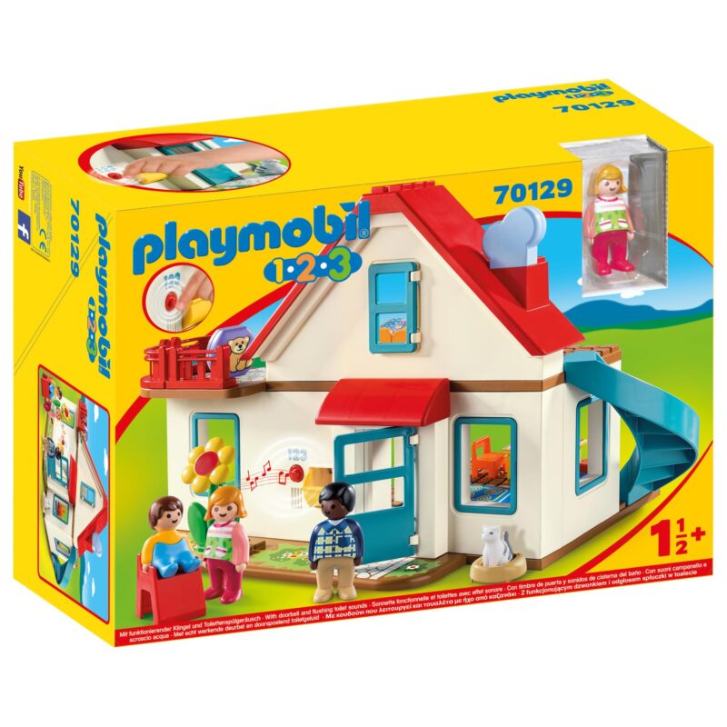Playmobil 1.2.3: Családi otthon 70129 - 1. Kép