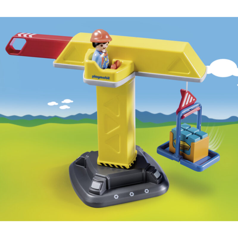 Playmobil: 1.2.3 Építési daru 70165 - 2. Kép
