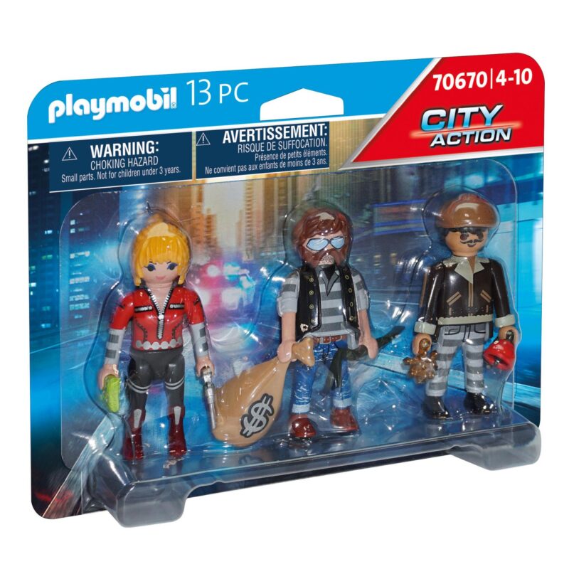 Playmobil: Bűnöző figurák szettben 70670 - 1. Kép