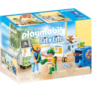 Playmobil City life: Gyermek betegszoba 70192 - 1. Kép