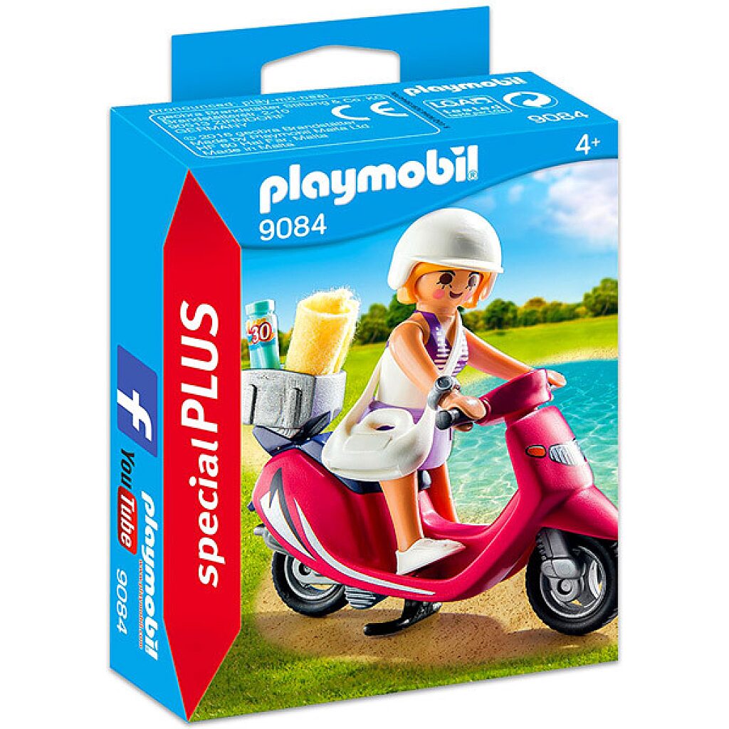 Playmobil: Lány robogón 9084 - 1