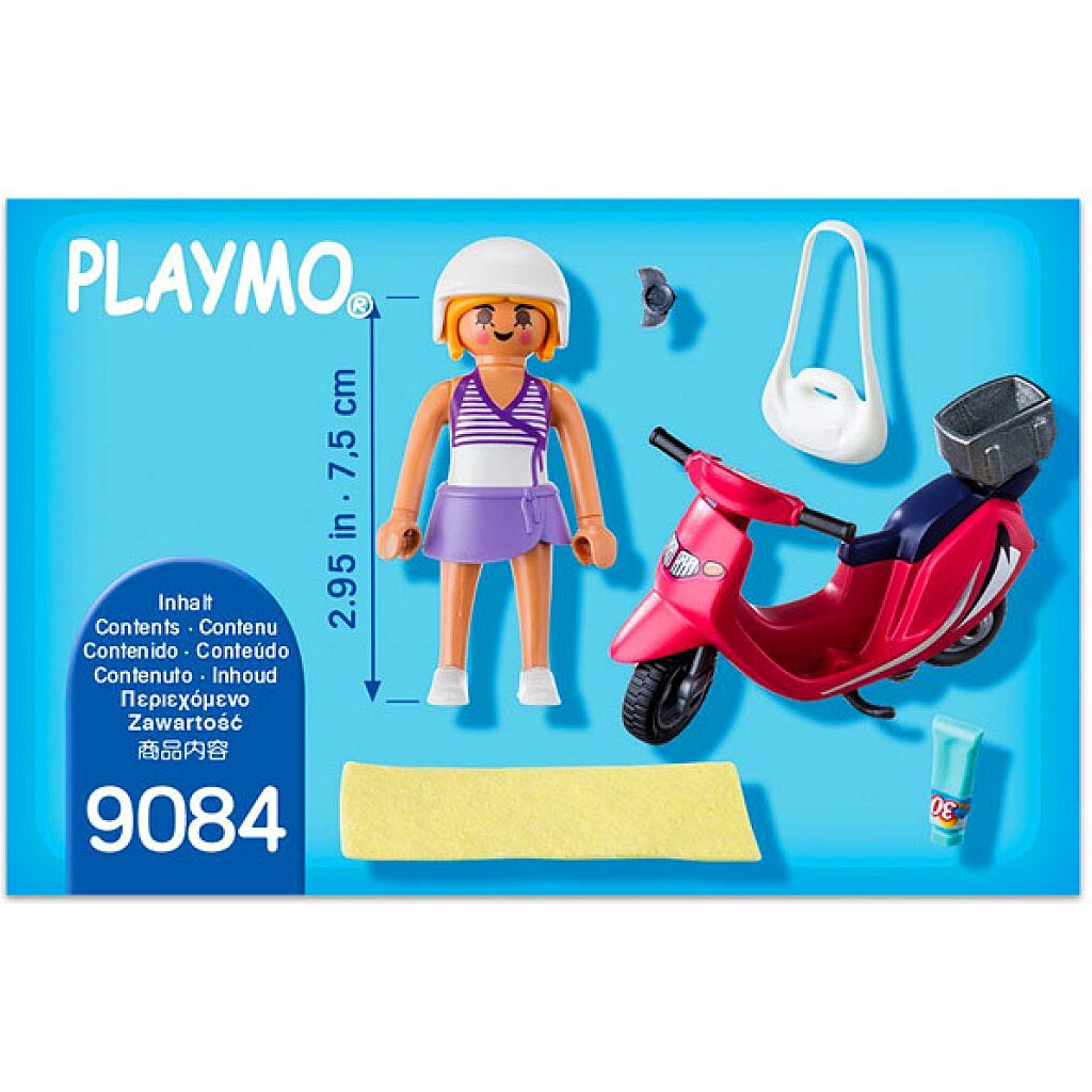 Playmobil: Lány robogón 9084 - 3