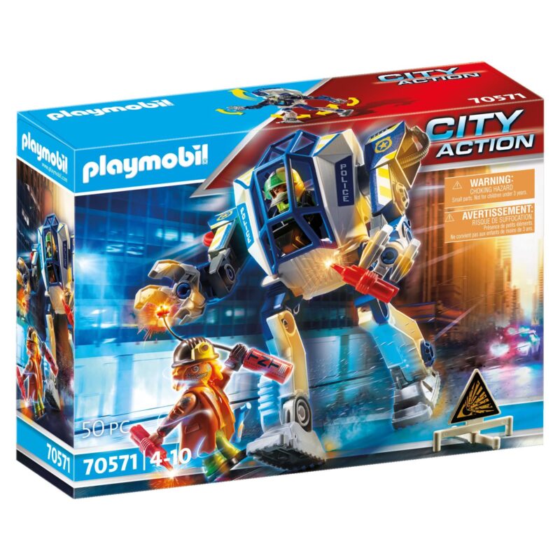 Playmobil: Rendőr-robot - Különleges bevetés 70571 - 1. Kép