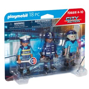 Playmobil: Rendőrfigurák szettben 70669 - 1. Kép