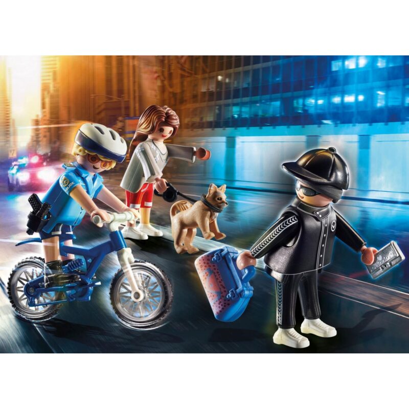 Playmobil: Rendőrségi bicikli - A zsebtolvaj nyomában 70573 - 2. Kép