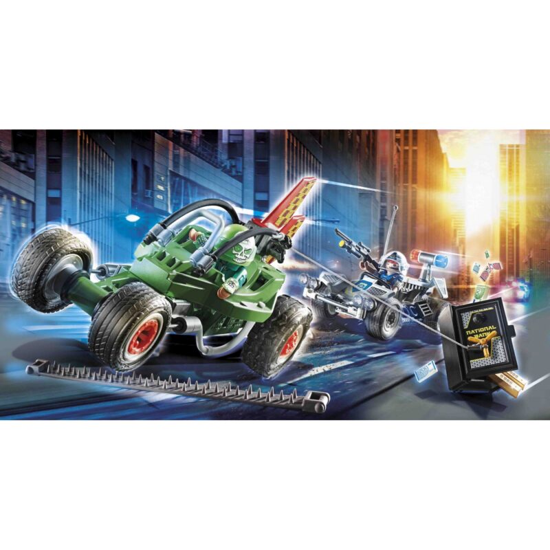 Playmobil: Rendőrségi gokart - A széfrabló nyomában 70577 - 2. Kép
