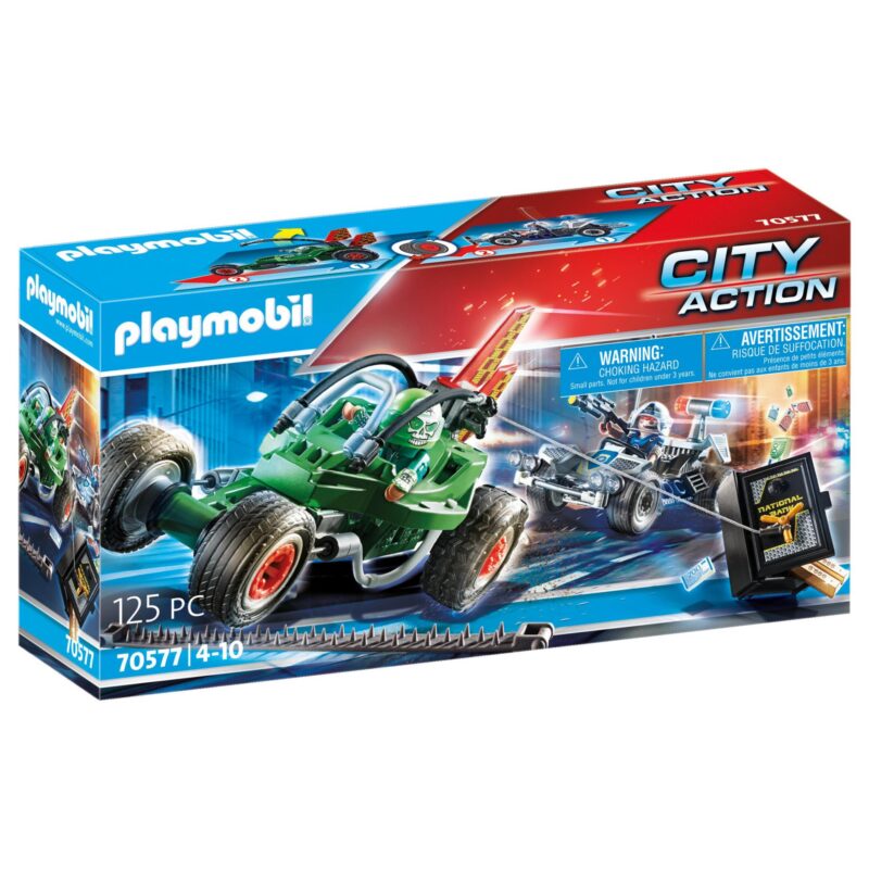 Playmobil: Rendőrségi gokart - A széfrabló nyomában 70577 - 1. Kép