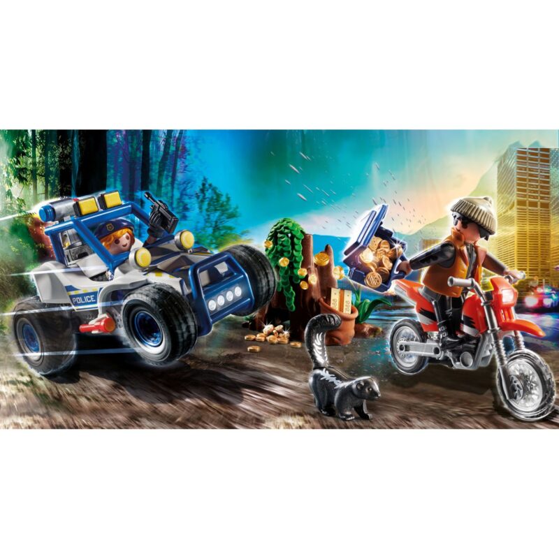 Playmobil: Rendőrségi off-road jármű - Az ékszertolvaj nyomában 70570 - 2. Kép