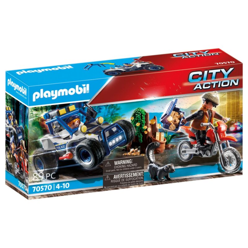 Playmobil: Rendőrségi off-road jármű - Az ékszertolvaj nyomában 70570 - 1. Kép