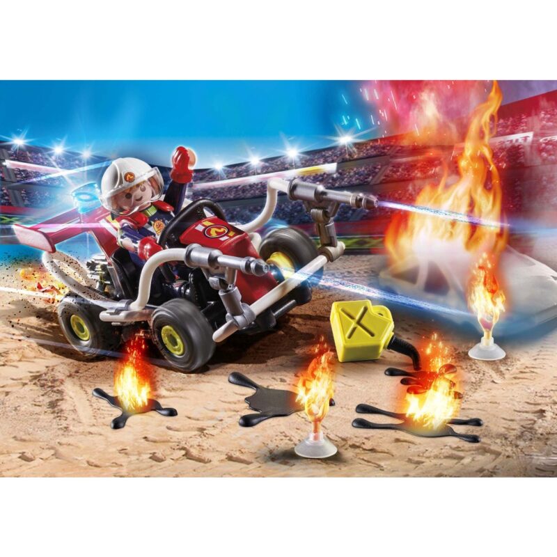 Playmobil: Tűzoltó gokart 70554 - 2. Kép
