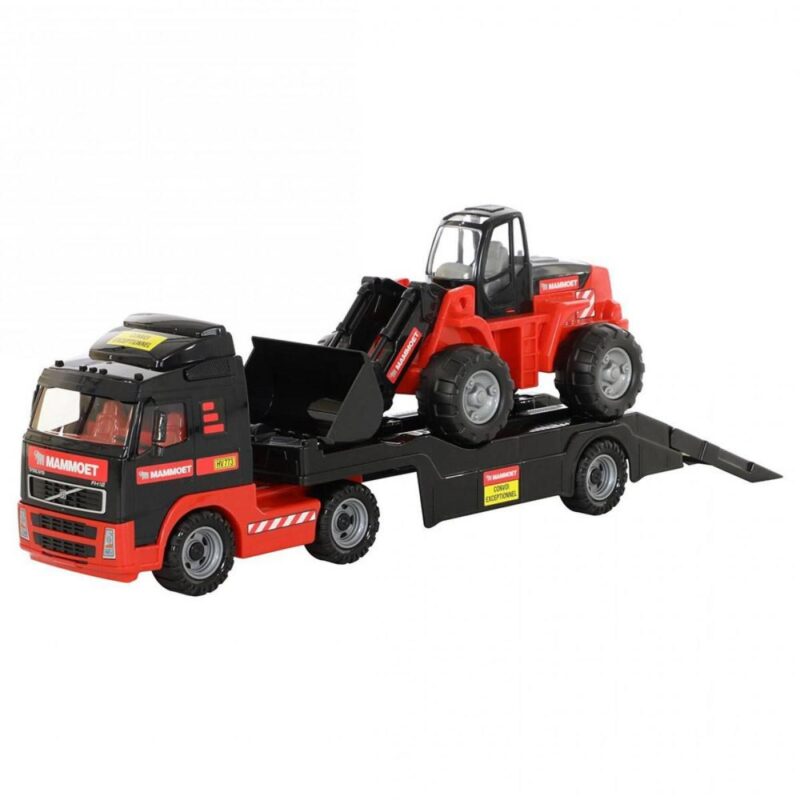 Poleise: Mammoet Volvo kamion markolóval - 89