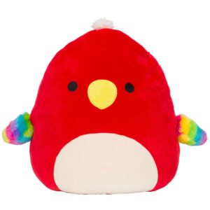 Squishmallows: Paco a papagáj plüssjáték- 20 cm - 1. Kép