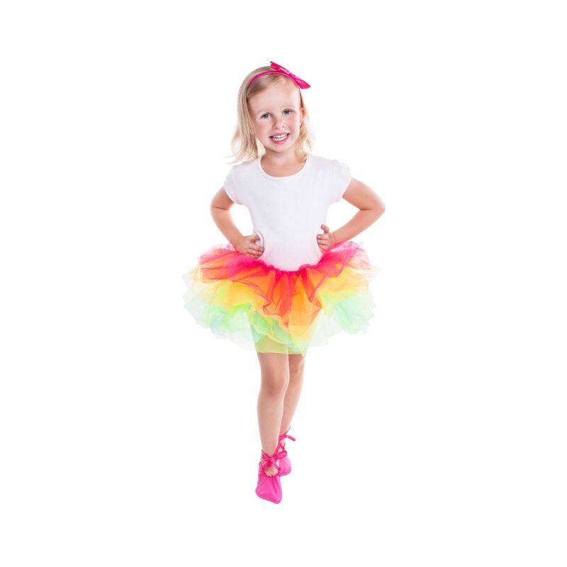 Szivárvány balerina szett - egy méret - 1. Kép
