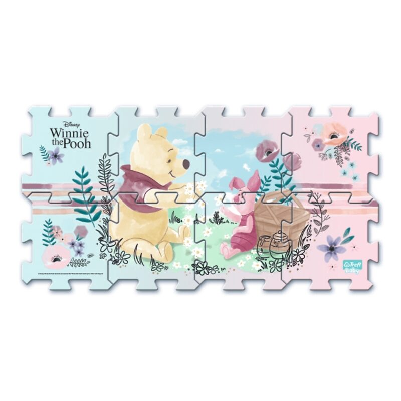 Trefl Habszivacs szőnyeg puzzle - Micimackó és legjobb barátai - 2. Kép