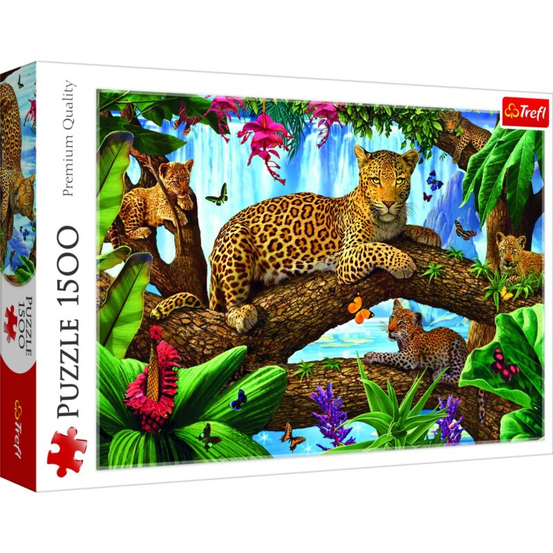 Trefl: Pihenés a fák között 1500 darabos puzzle - 1. Kép