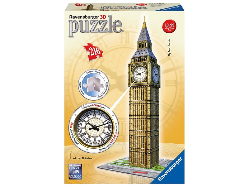 Big Ben órával 216 darabos 3D puzzle - 1. Kép