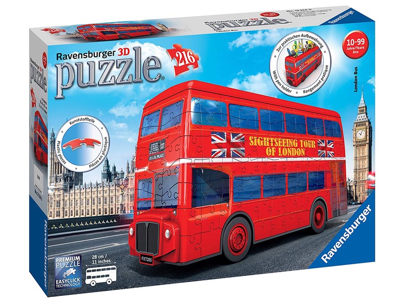 London busz 216 darabos 3D puzzle - 1. Kép