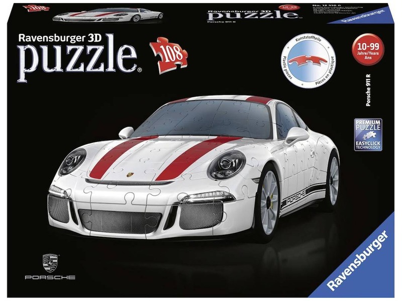 Porsche 911 R 108 darabos 3D puzzle - 1. Kép