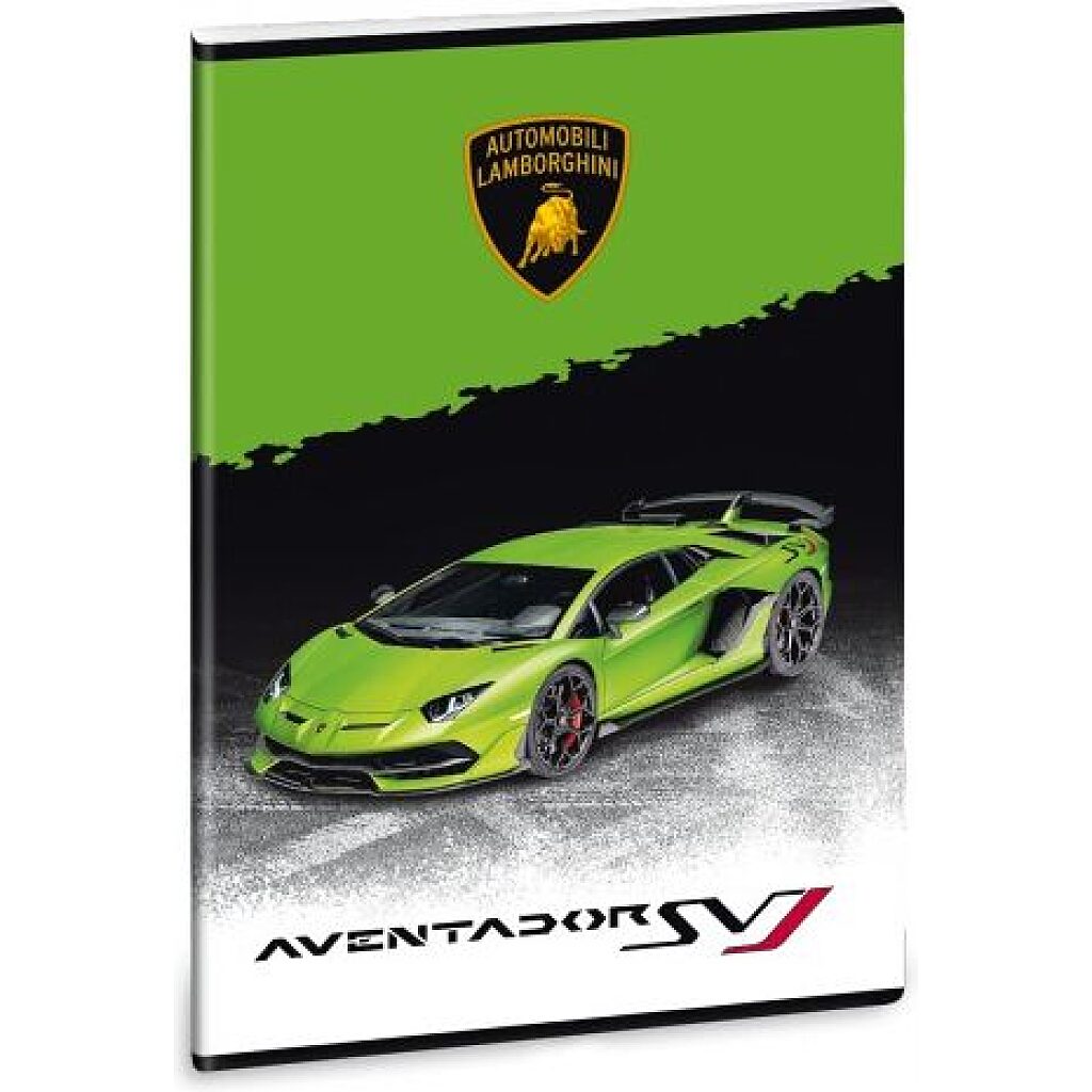 Ars Una: Lamborghini négyzetrácsos füzet - A4