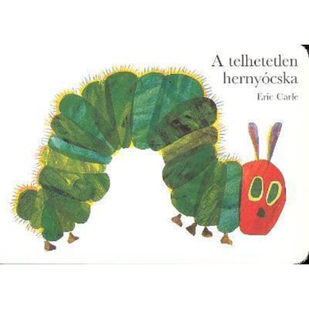 Eric Carle: A telhetetlen hernyócska - 1. Kép