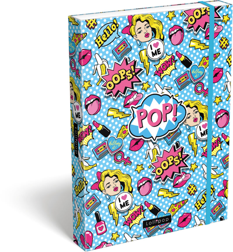 Lollipop POP: Füzetbox - A4