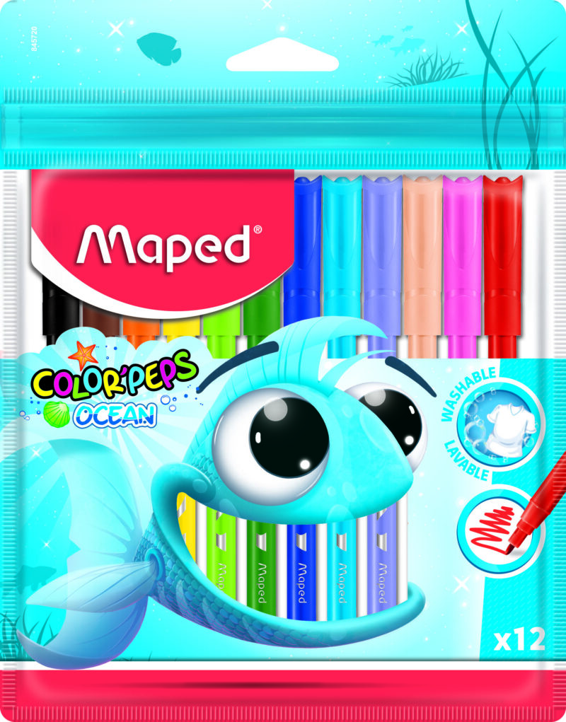 MAPED: Color Peps Ocean kimosható filctollkészlet