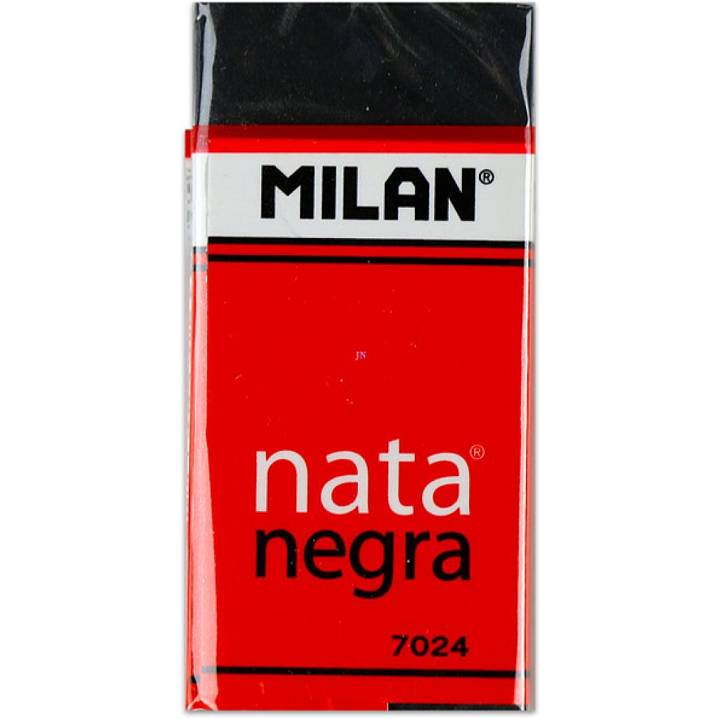 Milan extra puha radír - fekete