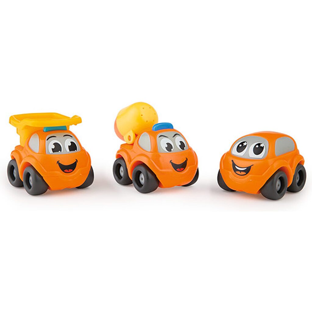 Smoby Planet: Vroom 3 darabos járműszett - munkagépek - 1. Kép