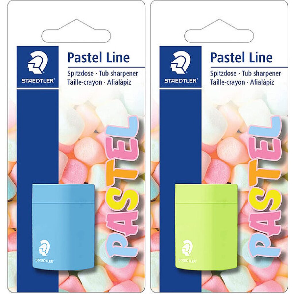 Staedtler: Pastel Line 1 lyukú műanyag hegyező