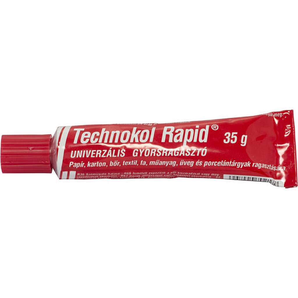 Technokol ragasztó - 35g piros