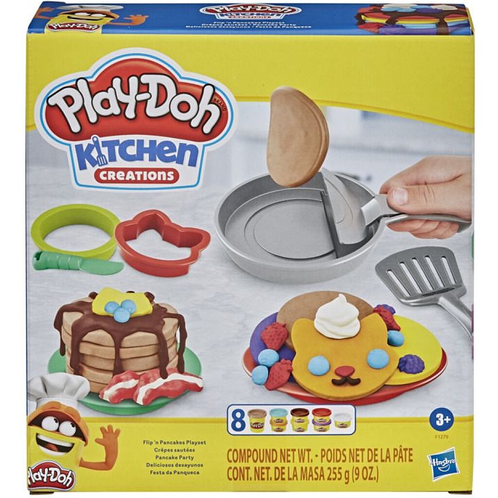 Play-Doh Flip N Fun Pancakes Playset - 1. Kép