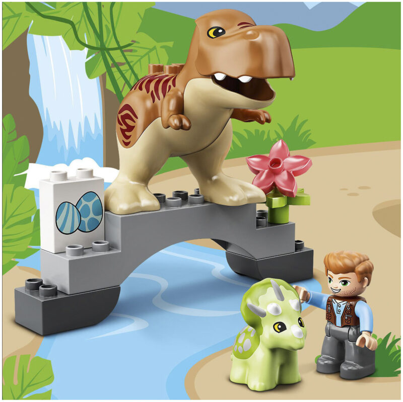 LEGO-10939 - T. rex és Triceratops dinoszaurusz szöké - 4. kép