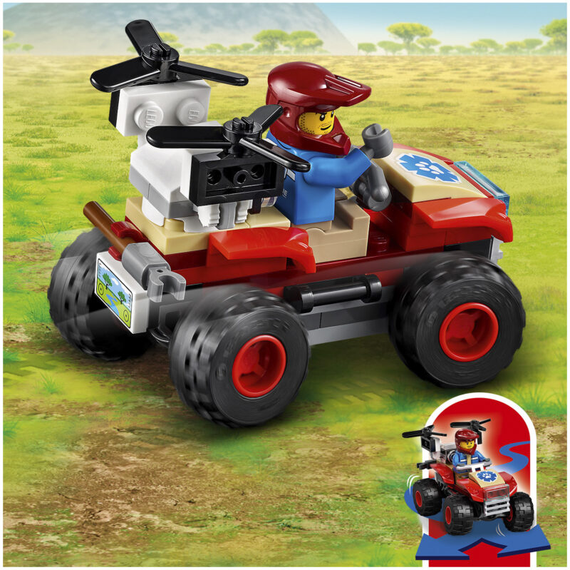 LEGO-60300 - Vadvilági ATV mentőjármű - 5. kép