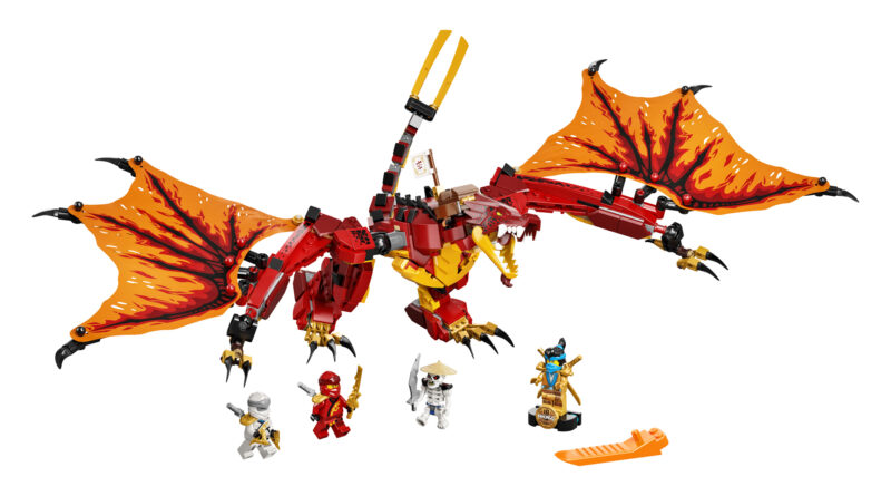LEGO-71753 - Tűzsárkány támadás - 3. kép